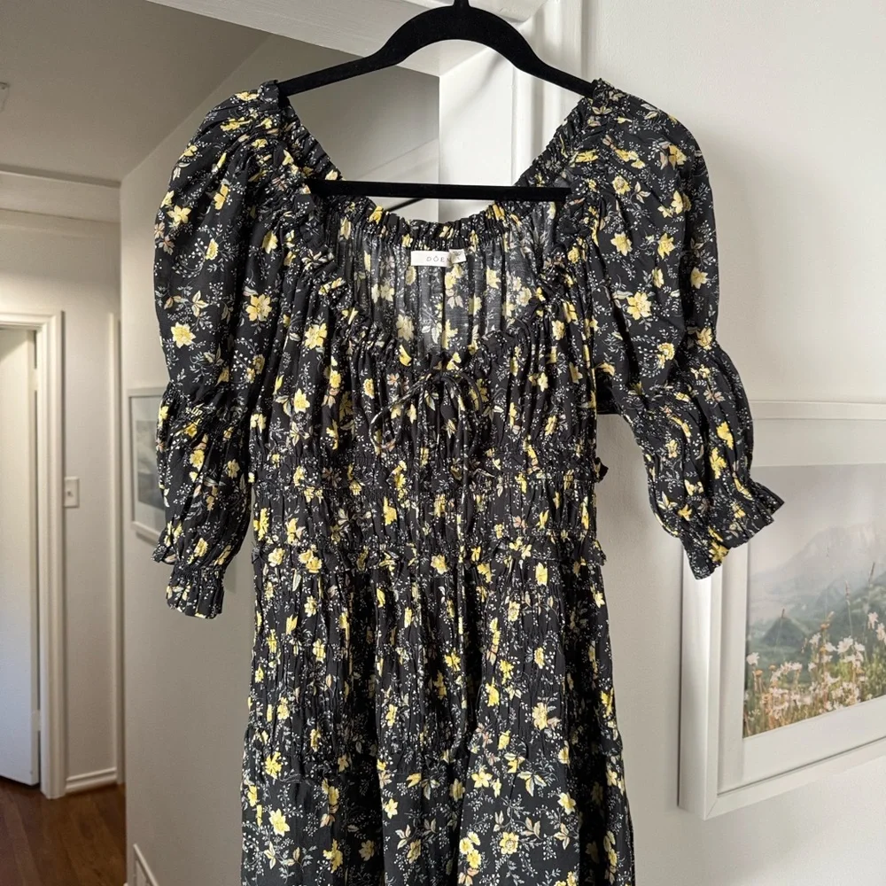 Doen Ismene Floral Mini Dress - Picture 1 of 4
